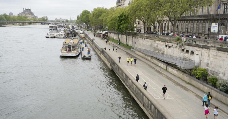 Avant les JO 2024, la marathonienne écolo Mina Guli fait étape à Paris – Libération