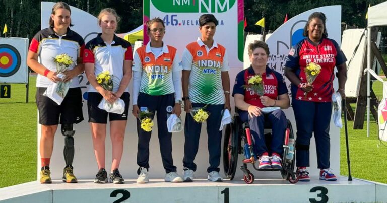 Caesar and Sternfeld battle back to take bronze for the USA at the Para-Archery World …