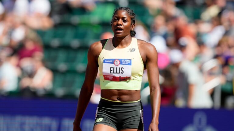 College comeback leads to Olympic dreams for 400m relay standout Kendall Ellis – OPB