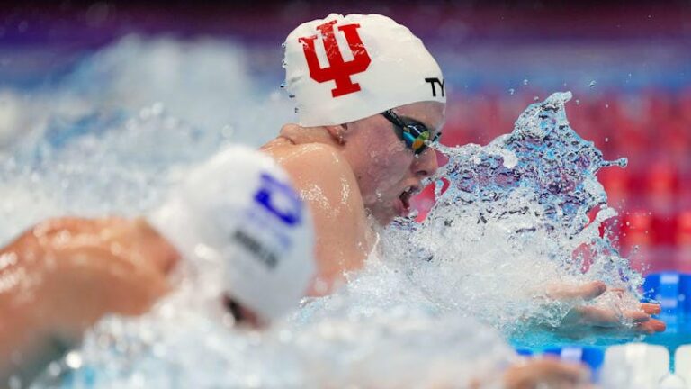 Indiana swim and dive sends 11 athletes to 2024 Paris Olympic Games