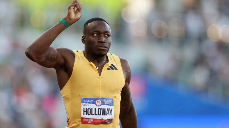 JO Paris 2024 : Holloway en démonstration sur 110 m haies lors des sélections américaines