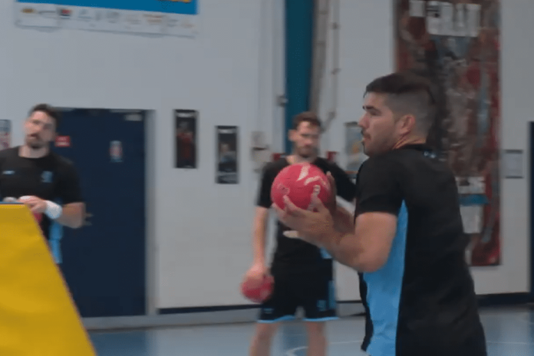 Jeux Olympiques : avant le grand jour, l'équipe de handball argentine s'entraîne au Grau-du-Roi