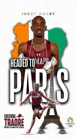 TRAORE HEADED TO 2024 PARIS OLYMPIC GAMES – Ramapo College of New Jersey Athletics