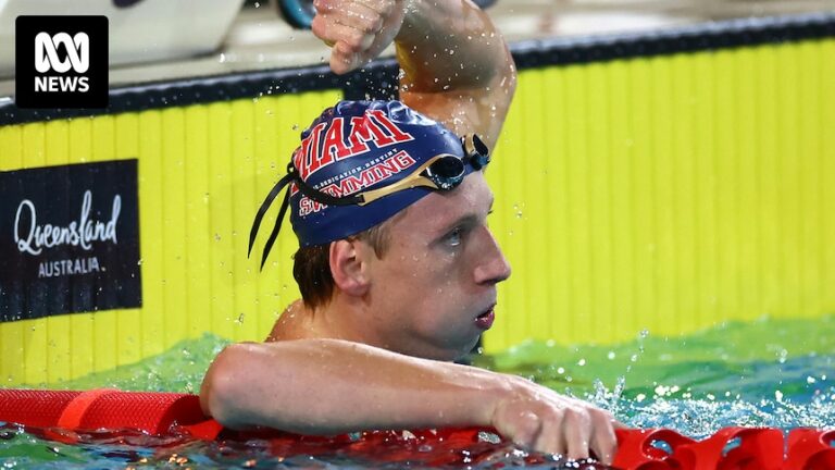 The move from Tasmania that set 200m freestyle start Max Giuliani on the path to Paris …