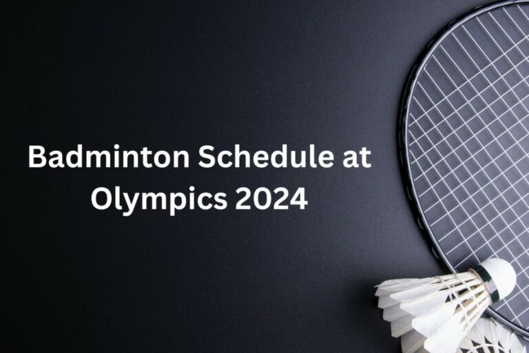 Badminton Schedule at Olympics 2024 PDF Download – LinkedIn
