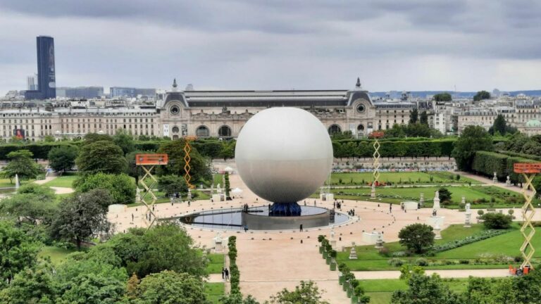 JO de Paris 2024 : le jardin des Tuileries se prépare à la cérémonie d'ouverture – Franceinfo