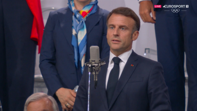 Jeux Olympiques 2024 | "Je déclare ouverts les Jeux de Paris" : la proclamation du président Macron